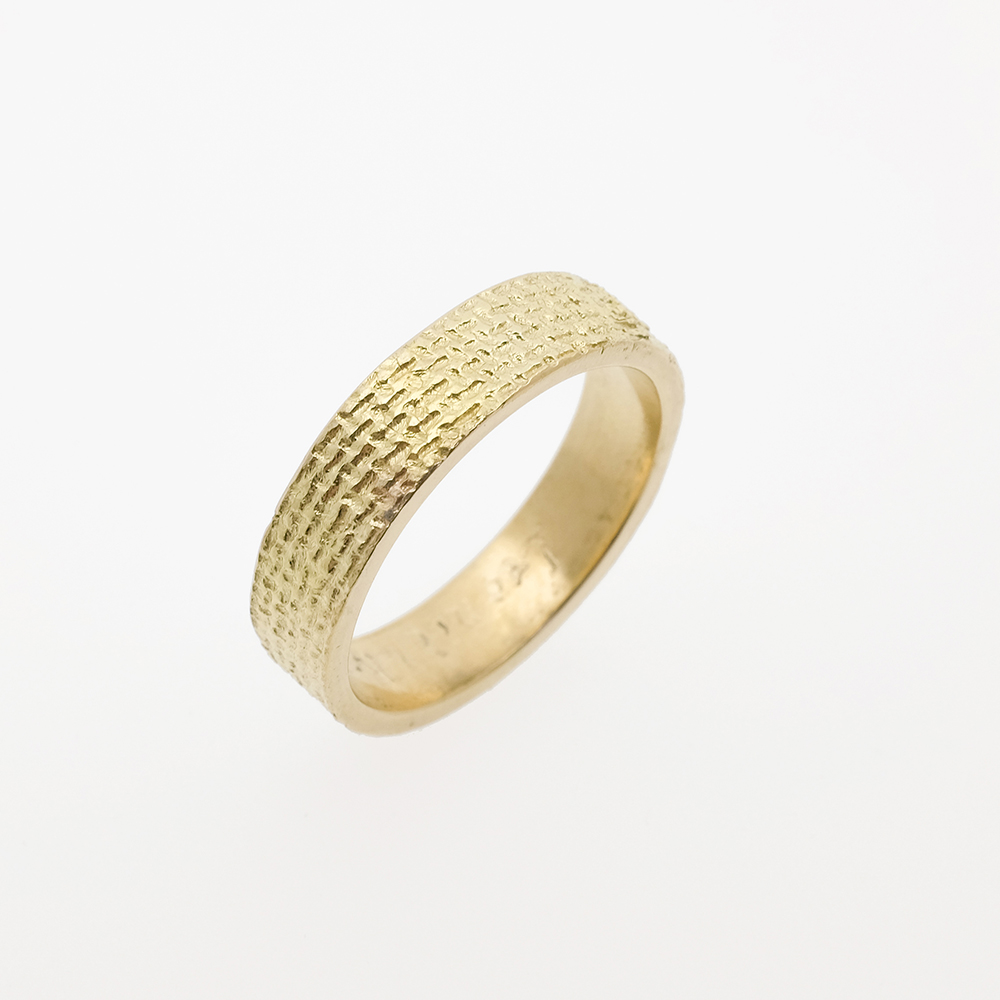 Geel gouden ring